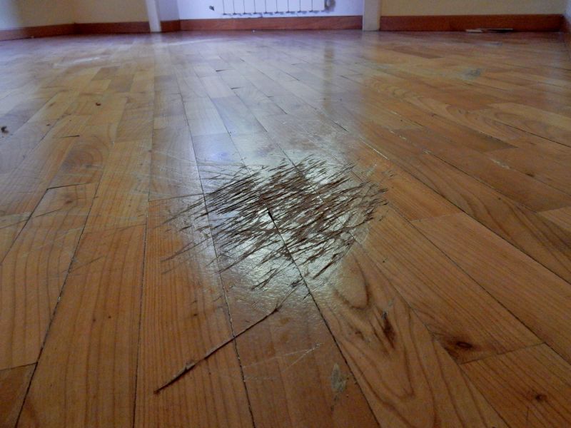 Hardwood Scratch Repair