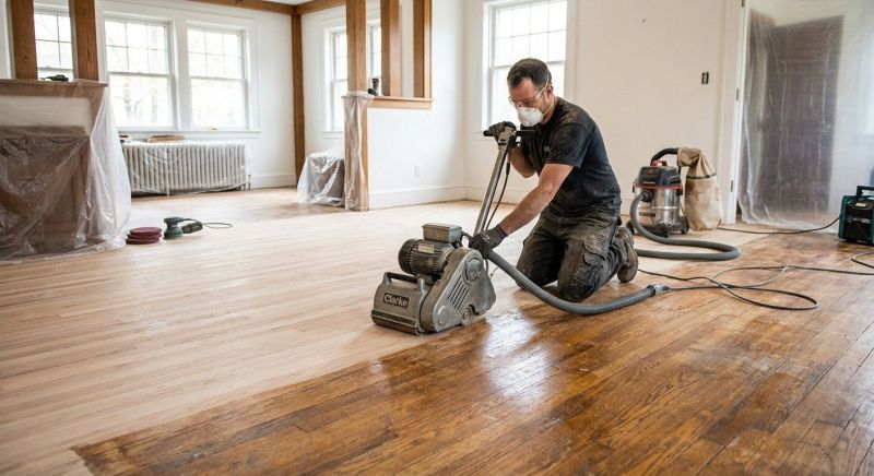 Birch Floor Refinishing in Overland Park, KS